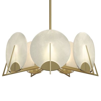 Hubbardton Forge Callisto 7-Light Pendant Light - Color: White - Size: 7 li