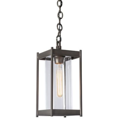 Hubbardton Forge Cela Outdoor Lantern Pendant Light - Color: Clear - Size: 