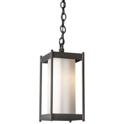 Hubbardton Forge Cela Outdoor Lantern Pendant Light - Color: White - Size: 