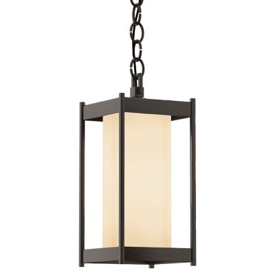 Hubbardton Forge Cela Outdoor Lantern Pendant Light - Color: White - Size: 