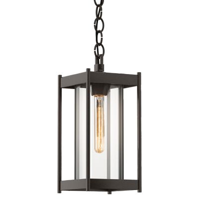 Hubbardton Forge Cela Outdoor Lantern Pendant Light - Color: Clear - Size: 