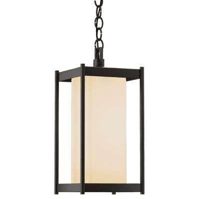 Hubbardton Forge Cela Outdoor Lantern Pendant Light - Color: White - Size: 