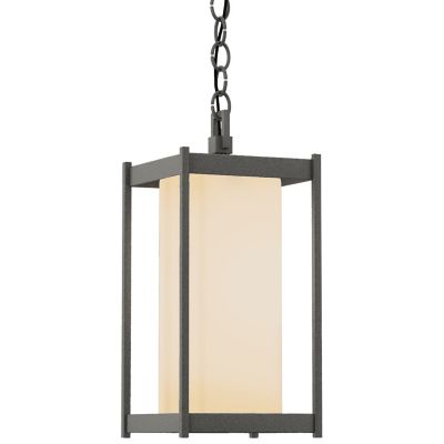 Hubbardton Forge Cela Outdoor Lantern Pendant Light - Color: White - Size: 