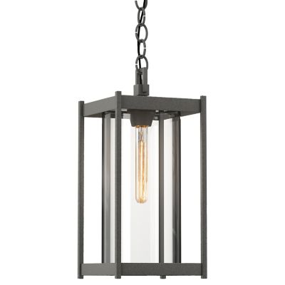 Hubbardton Forge Cela Outdoor Lantern Pendant Light - Color: Clear - Size: 