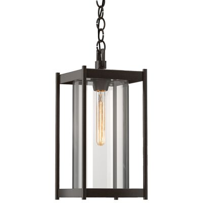 Hubbardton Forge Cela Outdoor Lantern Pendant Light - Color: Clear - Size: 