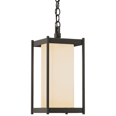 Hubbardton Forge Cela Outdoor Lantern Pendant Light - Color: White - Size: 