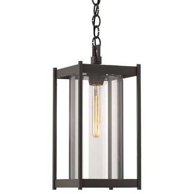 Hubbardton Forge Cela Outdoor Lantern Pendant Light - Color: Clear - Size: 