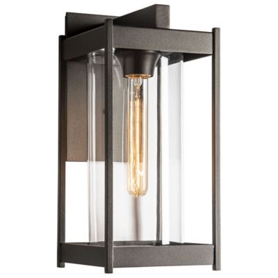 Hubbardton Forge Cela Outdoor Wall Sconce - Color: Bronze - Size: Medium - 