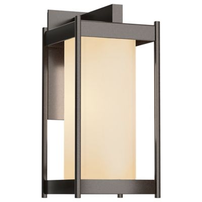 Hubbardton Forge Cela Outdoor Wall Sconce - Color: Bronze - Size: Medium - 