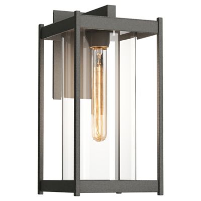 Hubbardton Forge Cela Outdoor Wall Sconce - Color: Silver - Size: Large - 3