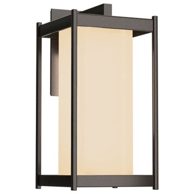 Hubbardton Forge Cela Outdoor Wall Sconce - Color: Bronze - Size: Large - 3