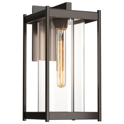 Hubbardton Forge Cela Outdoor Wall Sconce - Color: Bronze - Size: Large - 3