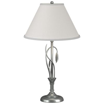 Hubbardton Forge Forged Leaves and Vase Table Lamp - Color: Silver - Size: 