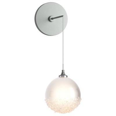 Hubbardton Forge Fritz Globe Low Voltage Wall Sconce - Color: Silver - Size