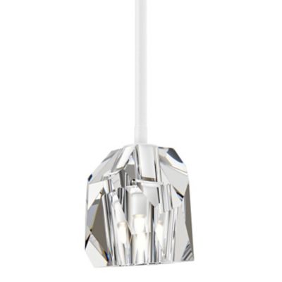 Hubbardton Forge Gatsby Mini Pendant Light - Color: White - Size: 1 light -