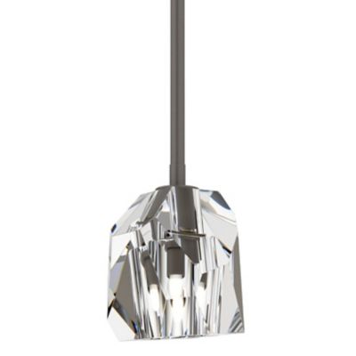 Hubbardton Forge Gatsby Mini Pendant Light - Color: Grey - Size: 1 light - 