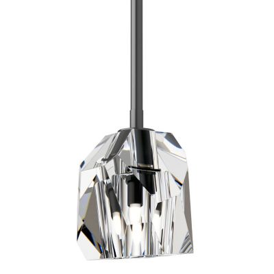 Hubbardton Forge Gatsby Mini Pendant Light - Color: Black - Size: 1 light -