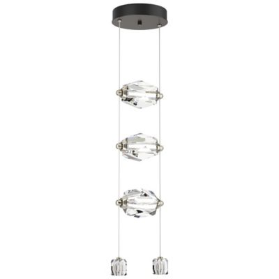 Hubbardton Forge Gatsby Vertical LED Pendant Light - Color: Bronze - Size: 