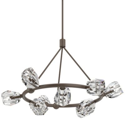 Hubbardton Forge Gatsby Ring Pendant Light - Color: Clear - Size: 9 light -