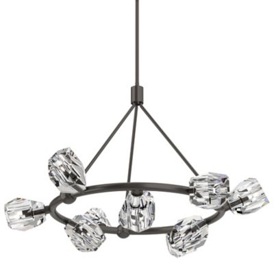 Hubbardton Forge Gatsby Ring Pendant Light - Color: Clear - Size: 9 light -