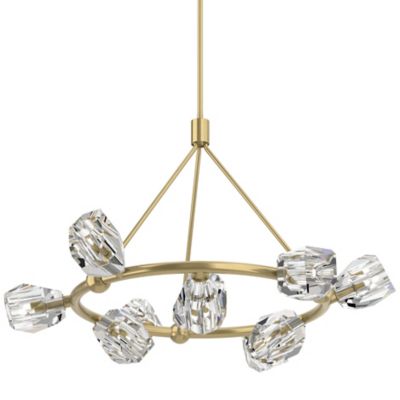 Hubbardton Forge Gatsby Ring Pendant Light - Color: Clear - Size: 9 light -