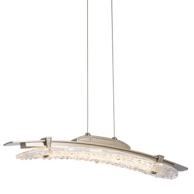 Hubbardton Forge Glissade LED Pendant Light - Color: Gold - Size: Medium - 