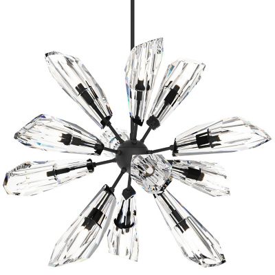 Hubbardton Forge Luma Starburst Chandelier - Color: Clear - Size: 12 light 