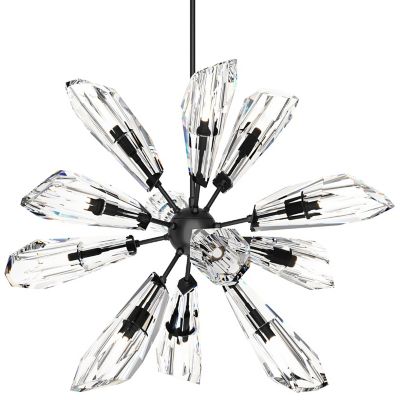 Hubbardton Forge Luma Starburst Chandelier - Color: Clear - Size: 12 light 