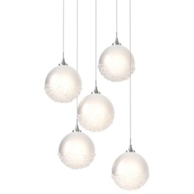 Hubbardton Forge Fritz Globe Multi-Light Pendant Light - Color: White - Siz