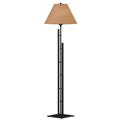 Hubbardton Forge Metra Double Floor Lamp - Color: Grey - Size: 1 light - 24