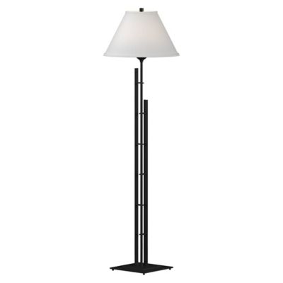 Hubbardton Forge Metra Double Floor Lamp - Color: Black - Size: 1 light - 2