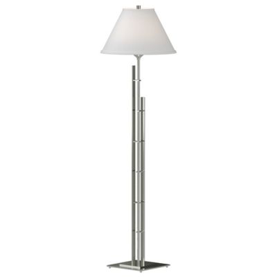 Hubbardton Forge Metra Double Floor Lamp - Color: Silver - Size: 1 light - 