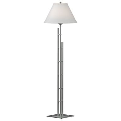 Hubbardton Forge Metra Double Floor Lamp - Color: Silver - Size: 1 light - 