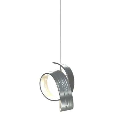 Hubbardton Forge Riza Low Voltage Pendant Light - Color: Silver - Size: 1 l