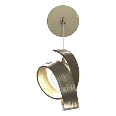 Hubbardton Forge Riza Low Voltage Wall Sconce - Color: Gold - Size: 1 light