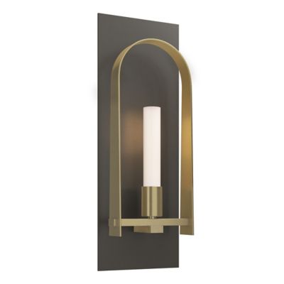 Hubbardton Forge Triomphe Wall Sconce - Color: Grey - Size: 1 light - 20107