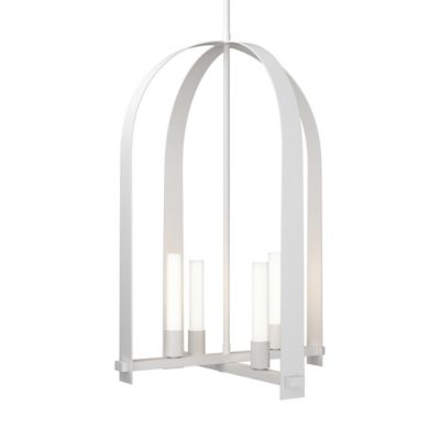 Hubbardton Forge Triomphe Pendant Light - Color: White - Size: 4 light - 13