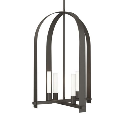 Hubbardton Forge Triomphe Pendant Light - Color: Grey - Size: 4 light - 131