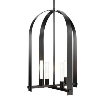 Hubbardton Forge Triomphe Pendant Light - Color: Black - Size: 4 light - 13