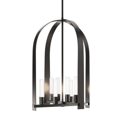 Hubbardton Forge Triomphe Pendant Light - Color: Black - Size: 8 light - 13