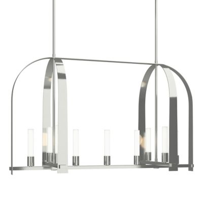 Hubbardton Forge Triomphe Linear Chandelier - Color: Silver - Size: 9 light