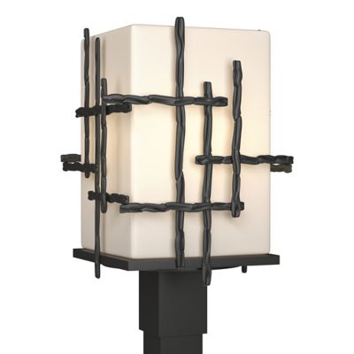 Hubbardton Forge Tura Outdoor Post Light - Color: Black - Size: 1 light - 3