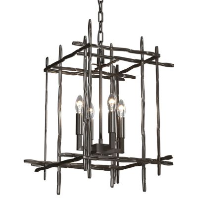 Hubbardton Forge Tura Chandelier - Color: Bronze - Size: Small - 101315-100