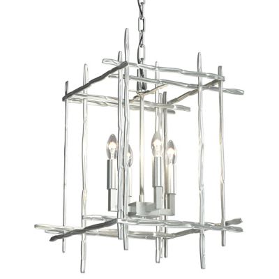 Hubbardton Forge Tura Chandelier - Color: Silver - Size: Small - 101315-100