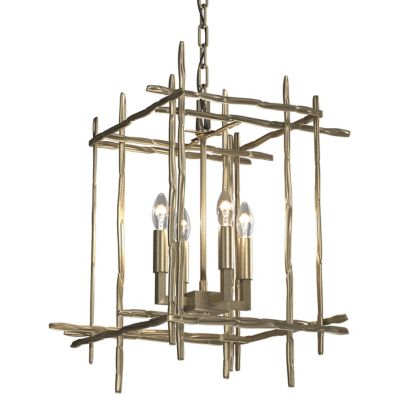 Hubbardton Forge Tura Chandelier - Color: Gold - Size: Small - 101315-1007