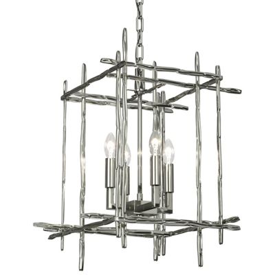 Hubbardton Forge Tura Chandelier - Color: Silver - Size: Small - 101315-100