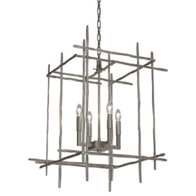 Hubbardton Forge Tura Chandelier - Color: Grey - Size: Medium - 101316-1002