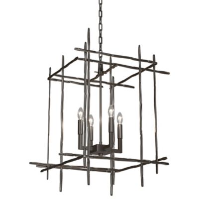 Hubbardton Forge Tura Chandelier - Color: Bronze - Size: Medium - 101316-10