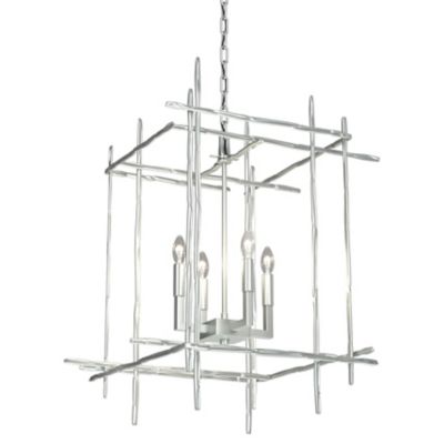 Hubbardton Forge Tura Chandelier - Color: Silver - Size: Medium - 101316-10