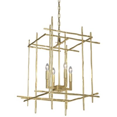 Hubbardton Forge Tura Chandelier - Color: Brass - Size: Medium - 101316-100